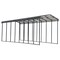 Arrow Storage Products Arrow Carport, 14x38x14, Charcoal CPHC143814 - alternate 1